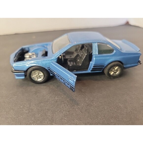 BMW 635CSi SS-907 Sunnyside Racers Vintage 1/41 Diecast Car Works With O Scale - Picture 3 of 10